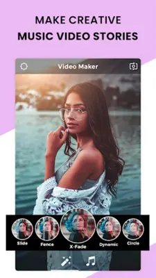 Photo Video Maker with Music android App screenshot 0